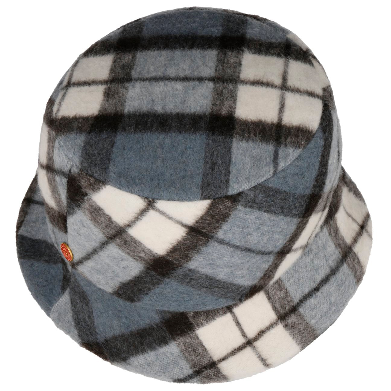 Doriet Check Bucket Reversible Hat blau 3