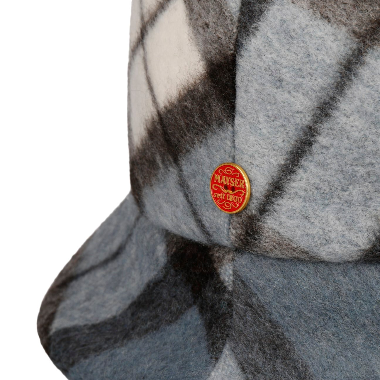 Doriet Check Bucket Reversible Hat blau 5