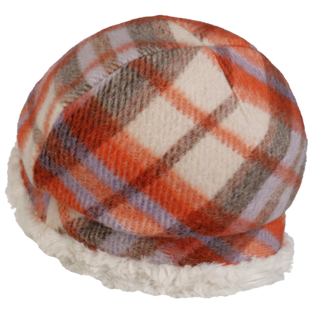 Chapeau réversible Kacey Check koralle 11