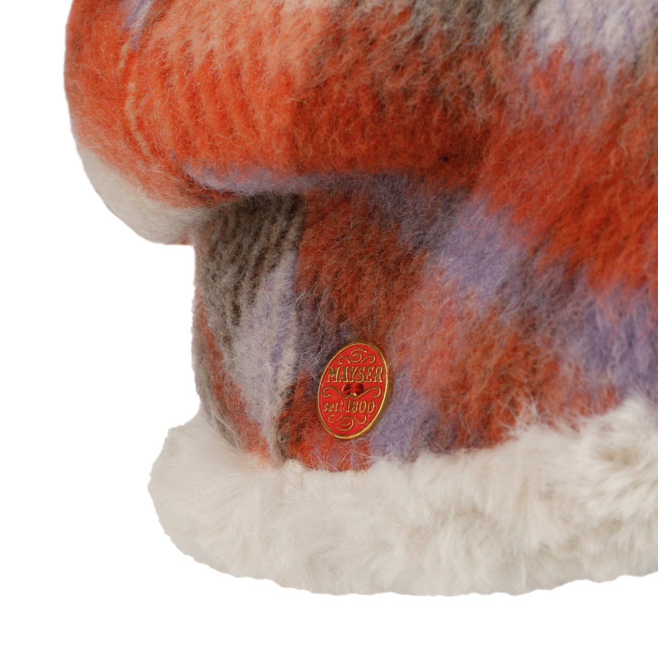 Chapeau réversible Kacey Check koralle 16