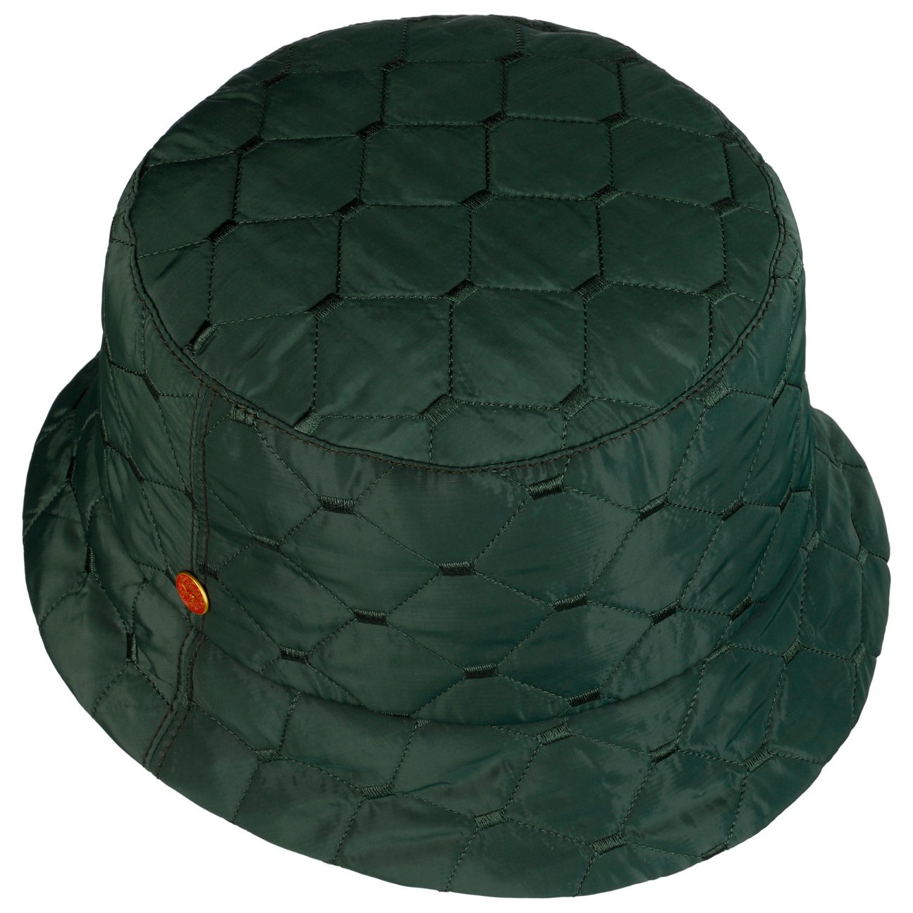 Doriet Bucket Stoffhut mit Steppmuster oliv 11