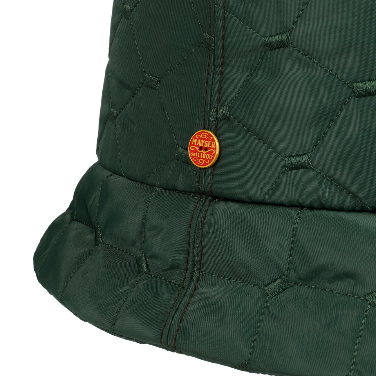 Doriet Bucket Stoffhut mit Steppmuster oliv 13