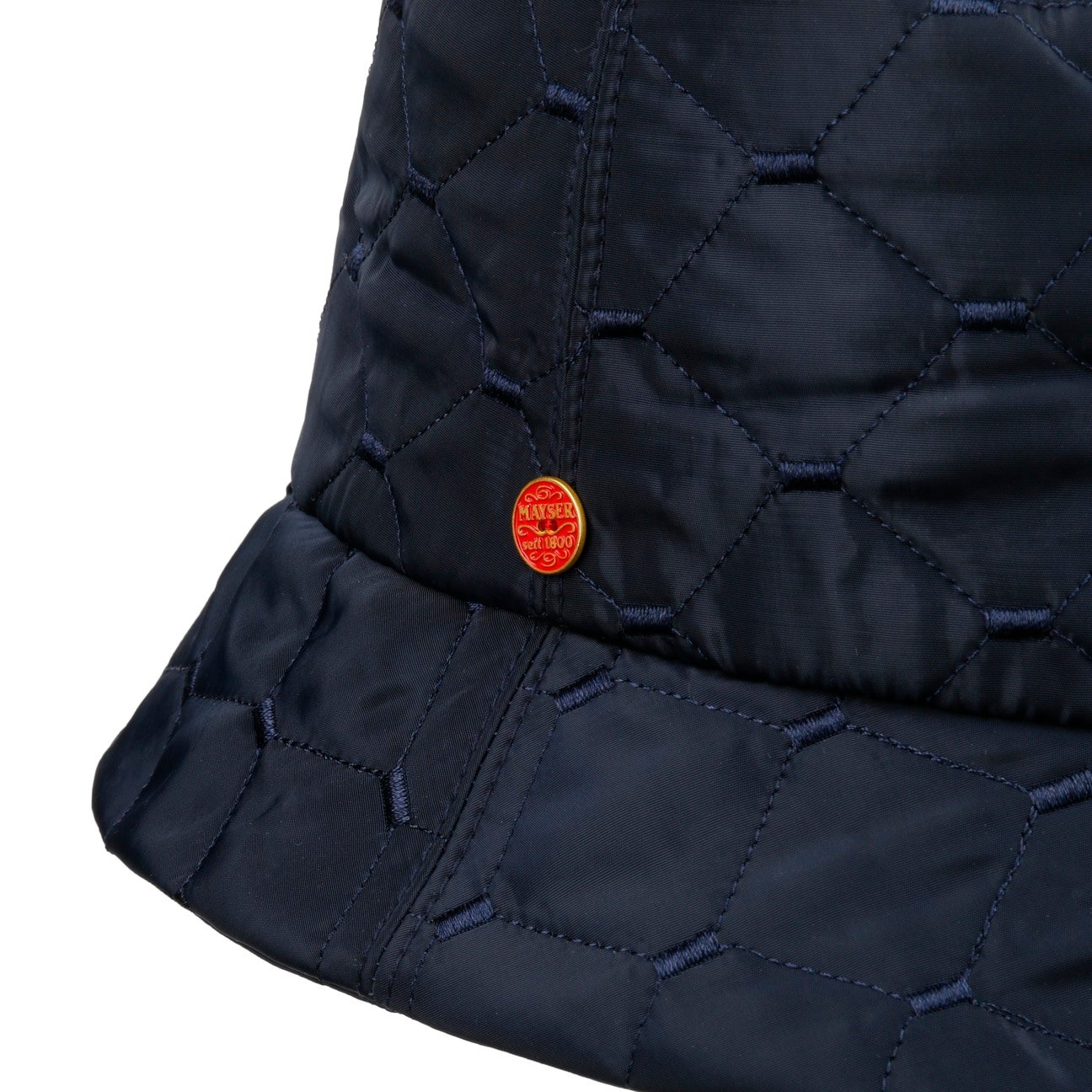 Doriet Bucket Stoffhut mit Steppmuster dunkelblau 9