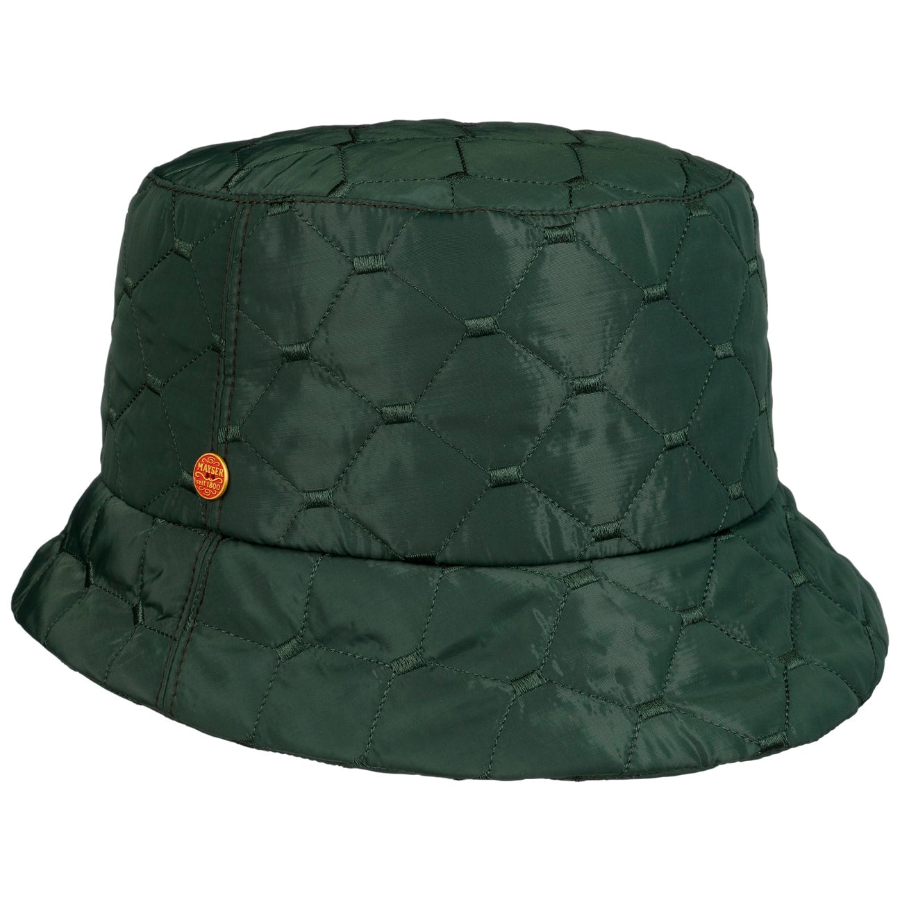 Doriet Bucket Stoffhut mit Steppmuster oliv 10