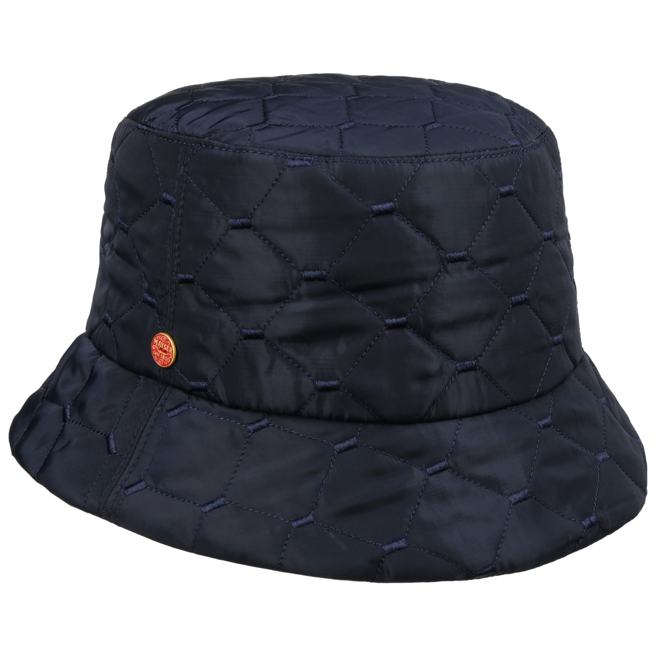Doriet Bucket Stoffhut mit Steppmuster dunkelblau 6