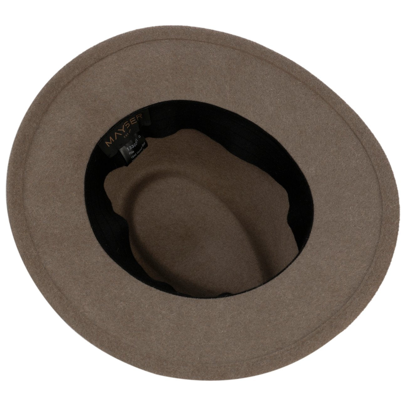 Chapeau feutre poil pita beige 4