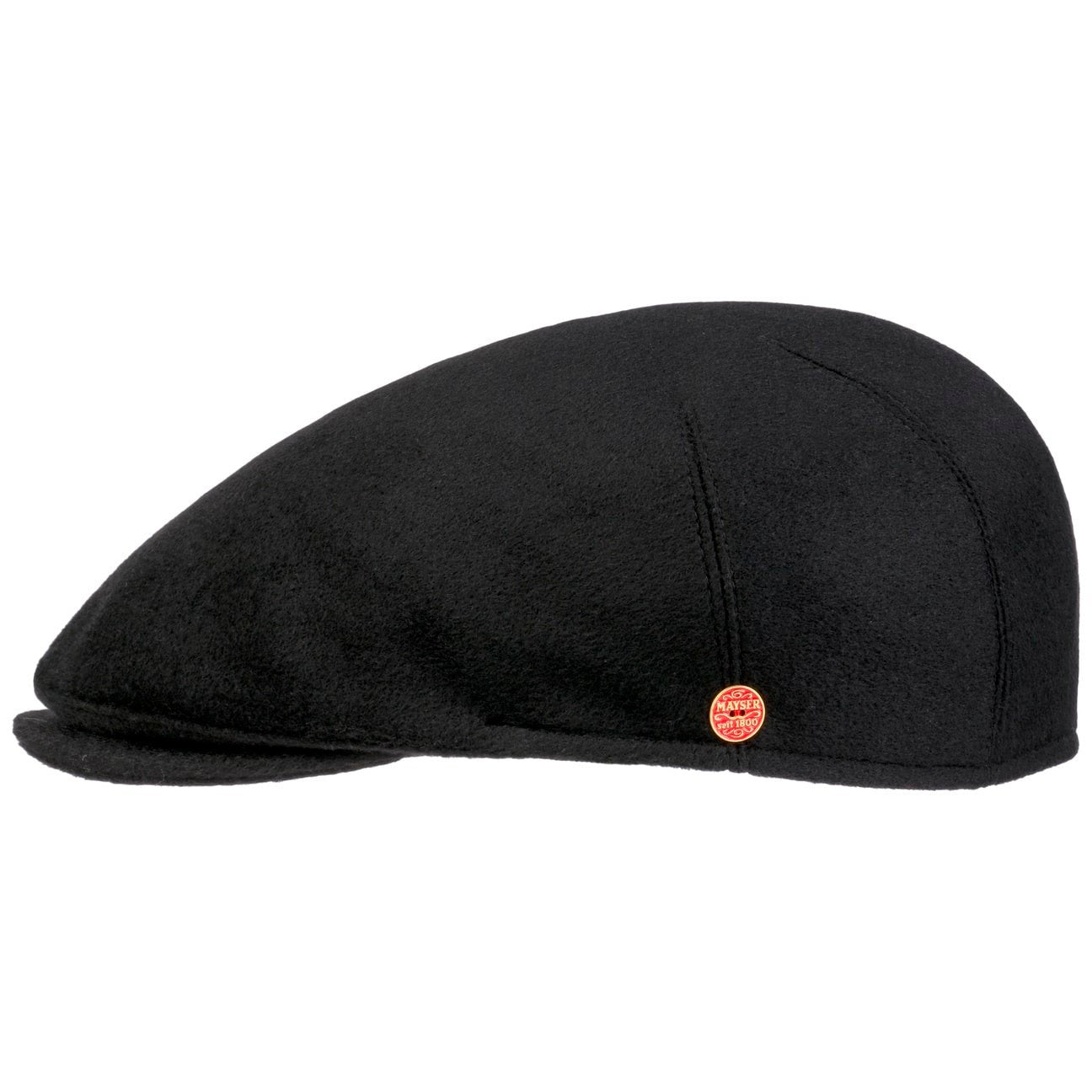 Sidney Plus Cashmere Flat Cap schwarz 8