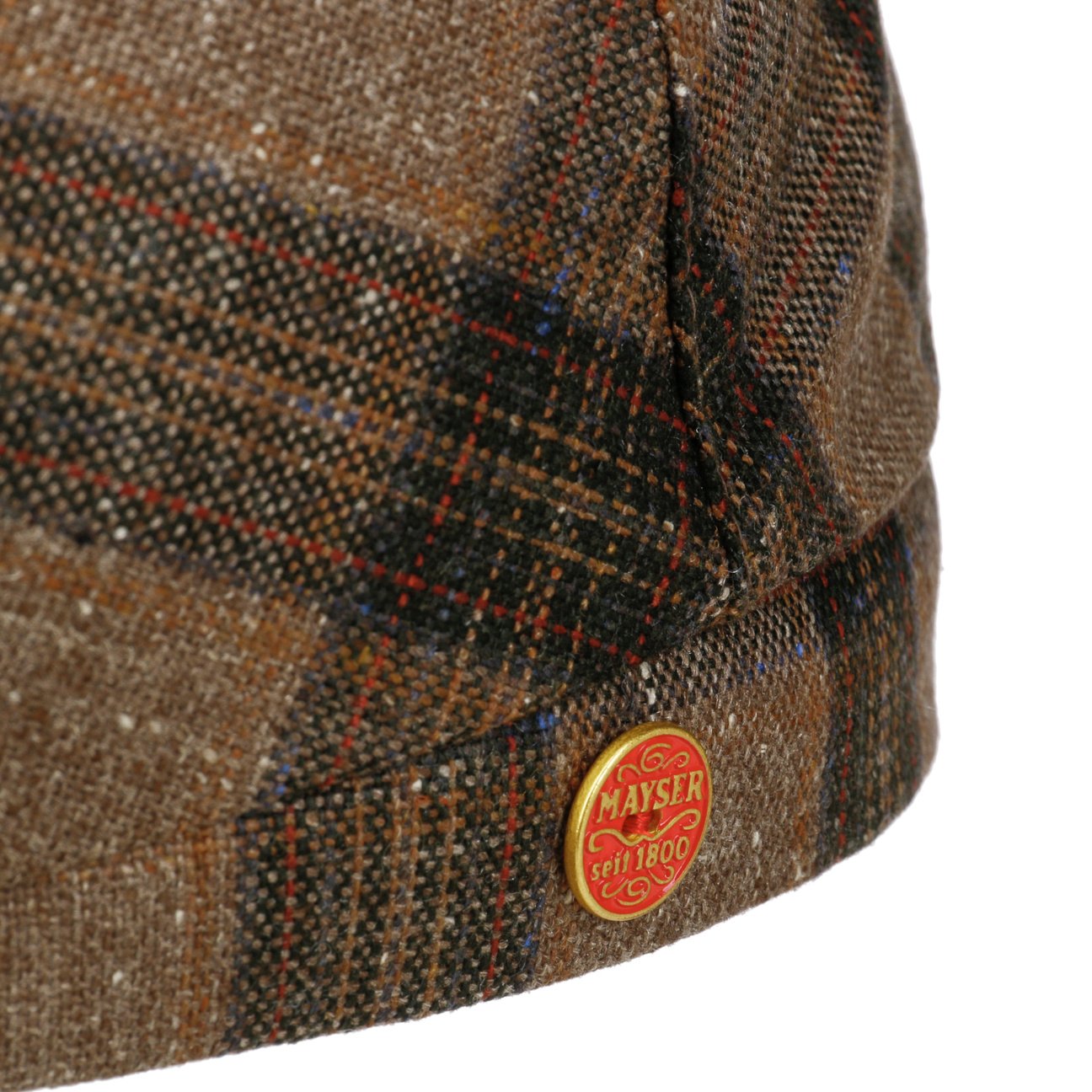 Frankie Silk Check Pet braun 5