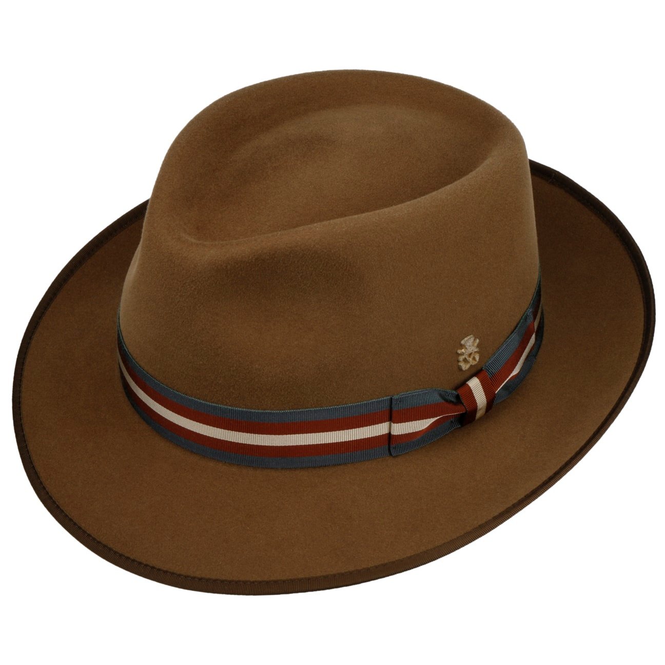 Marcelo Stripes Wollhut Zechbauer braun 6