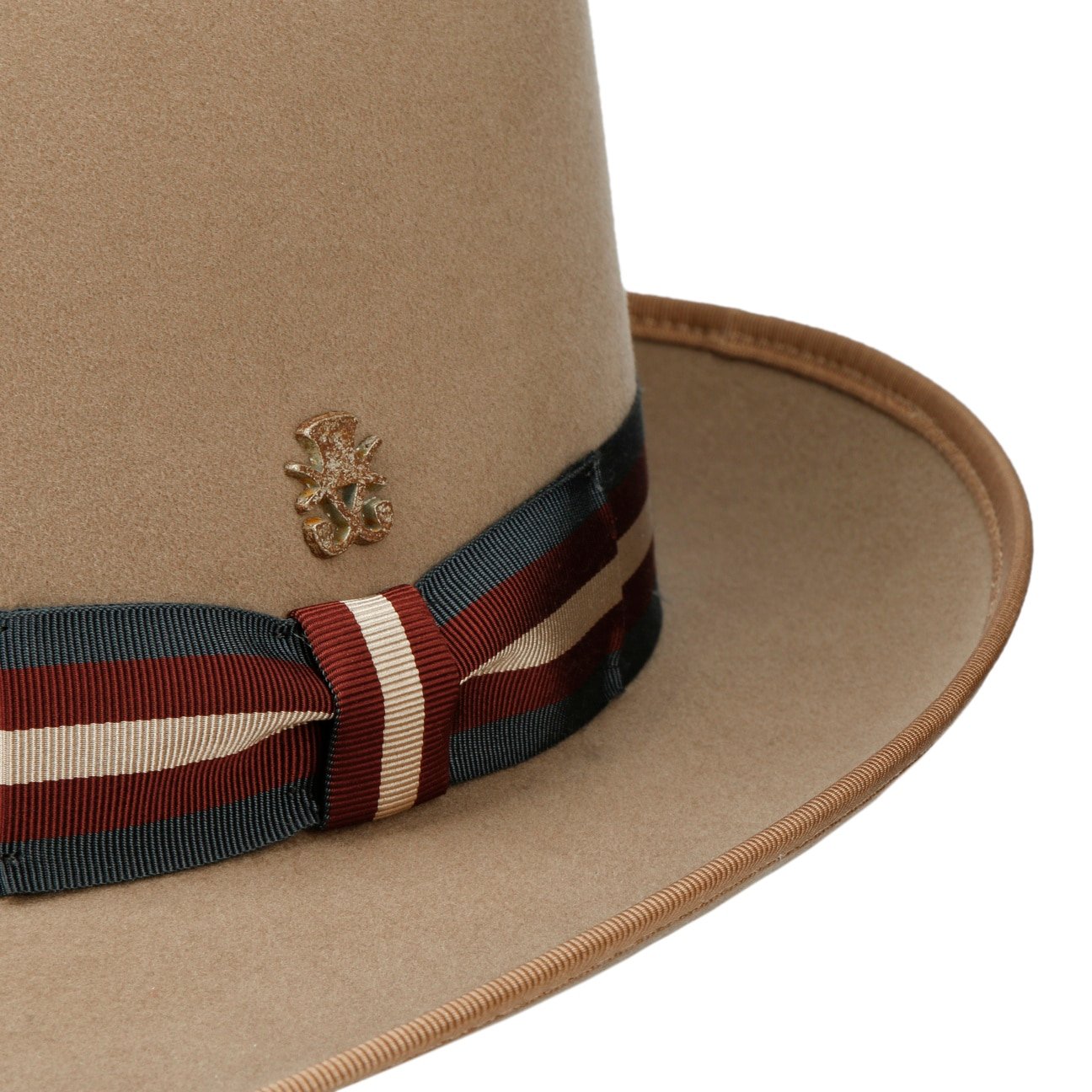 Marcelo Stripes Wollhut Zechbauer beige 4