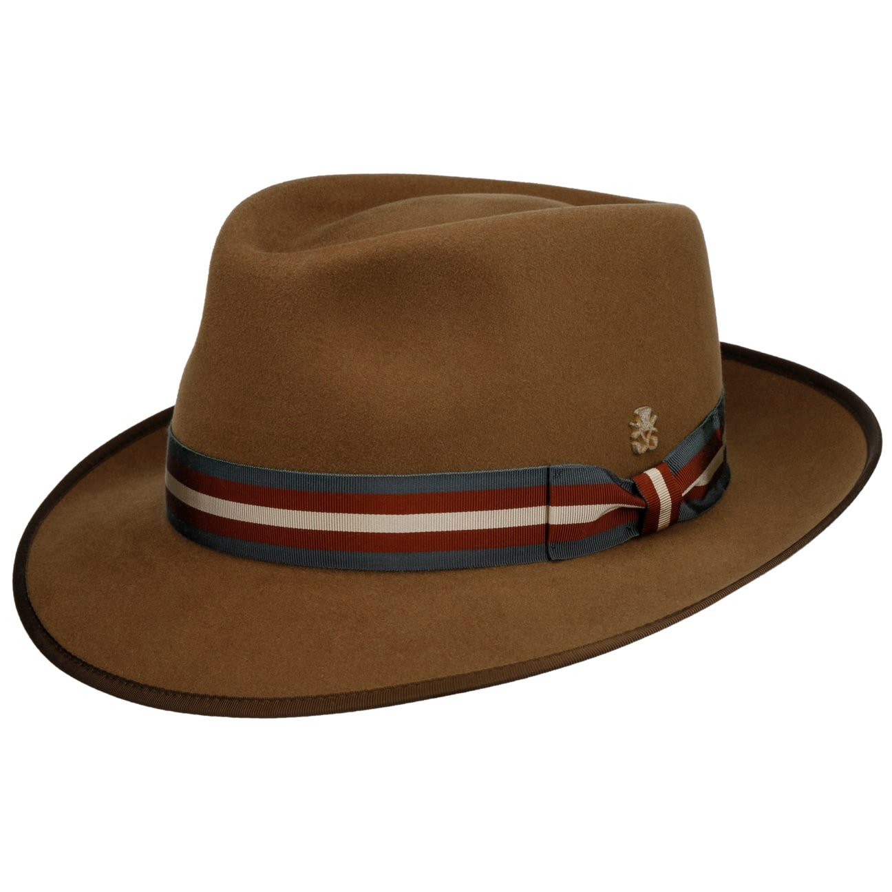 Marcelo Stripes Wollhut Zechbauer braun 5