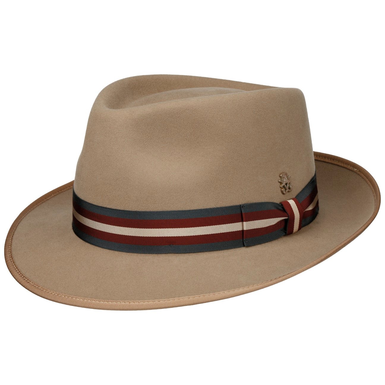 Marcelo Stripes Wollhut Zechbauer beige 1