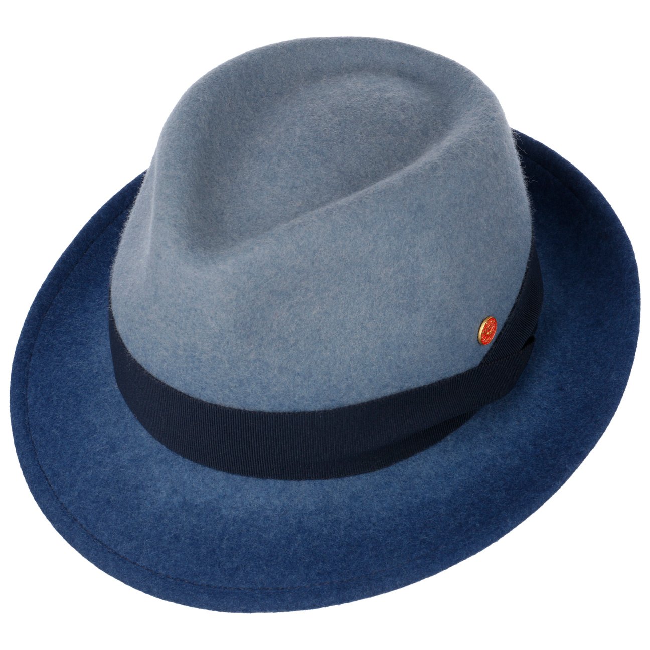 Manuel Trilby Wollen Hoed blau 4