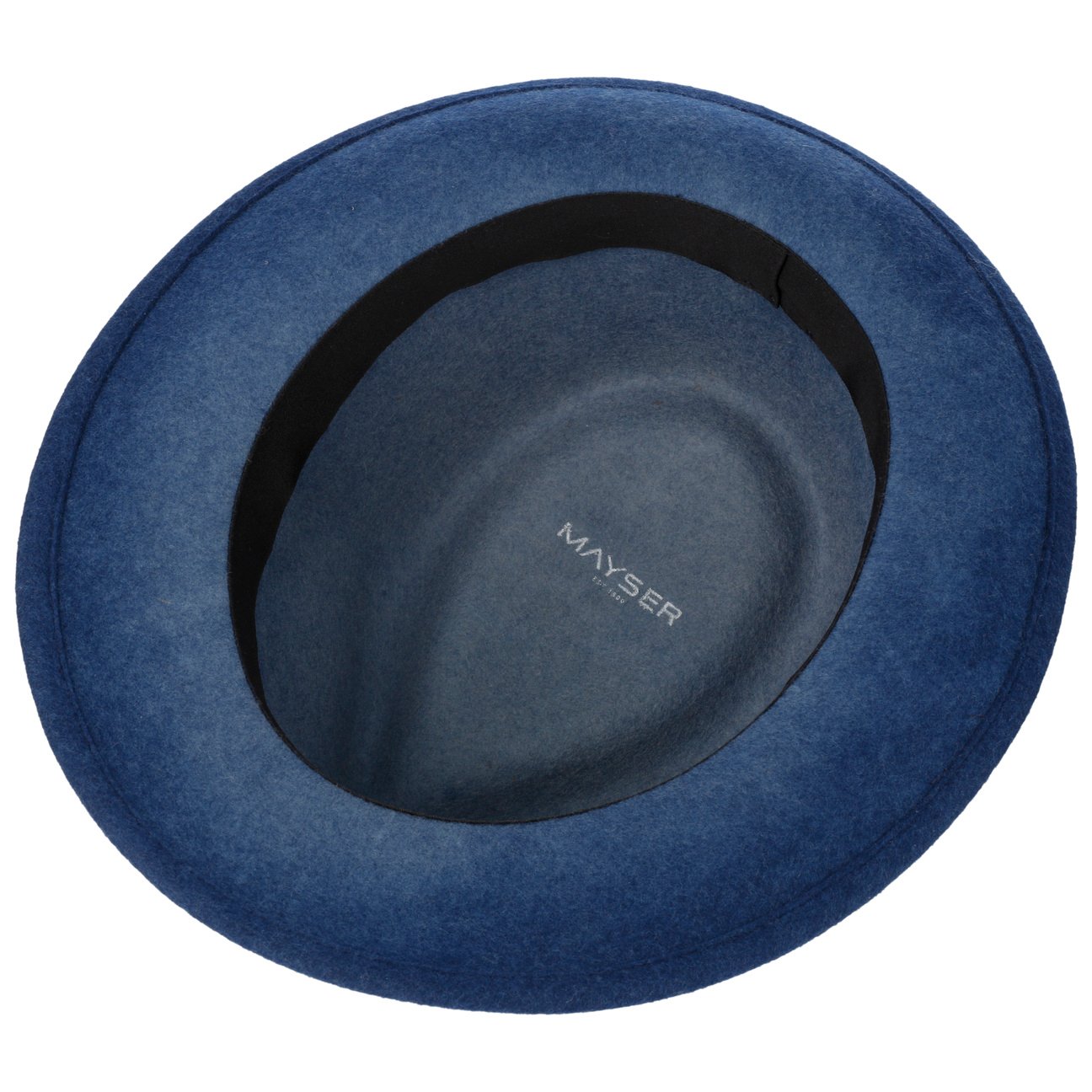 Manuel Trilby Wollen Hoed blau 5