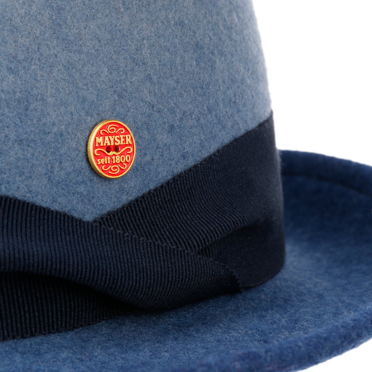 Manuel Trilby Wollen Hoed blau 6