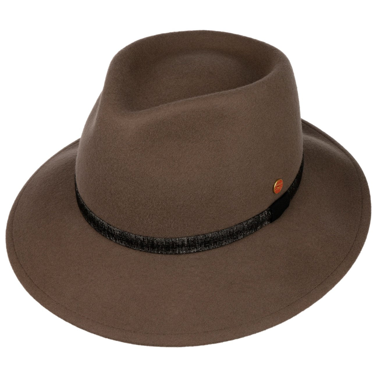 Monaco Wollen Hoed taupe 9