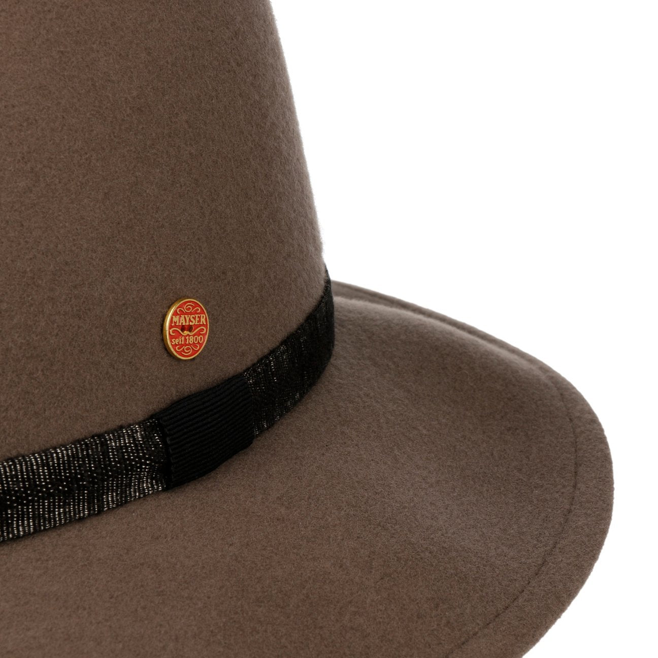 Monaco Wollen Hoed taupe 11