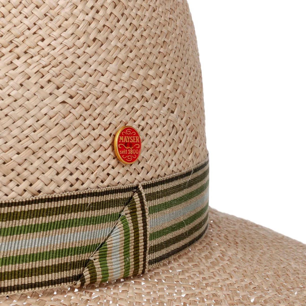 Gedeon Bahama Straw Hat natur-grün 14