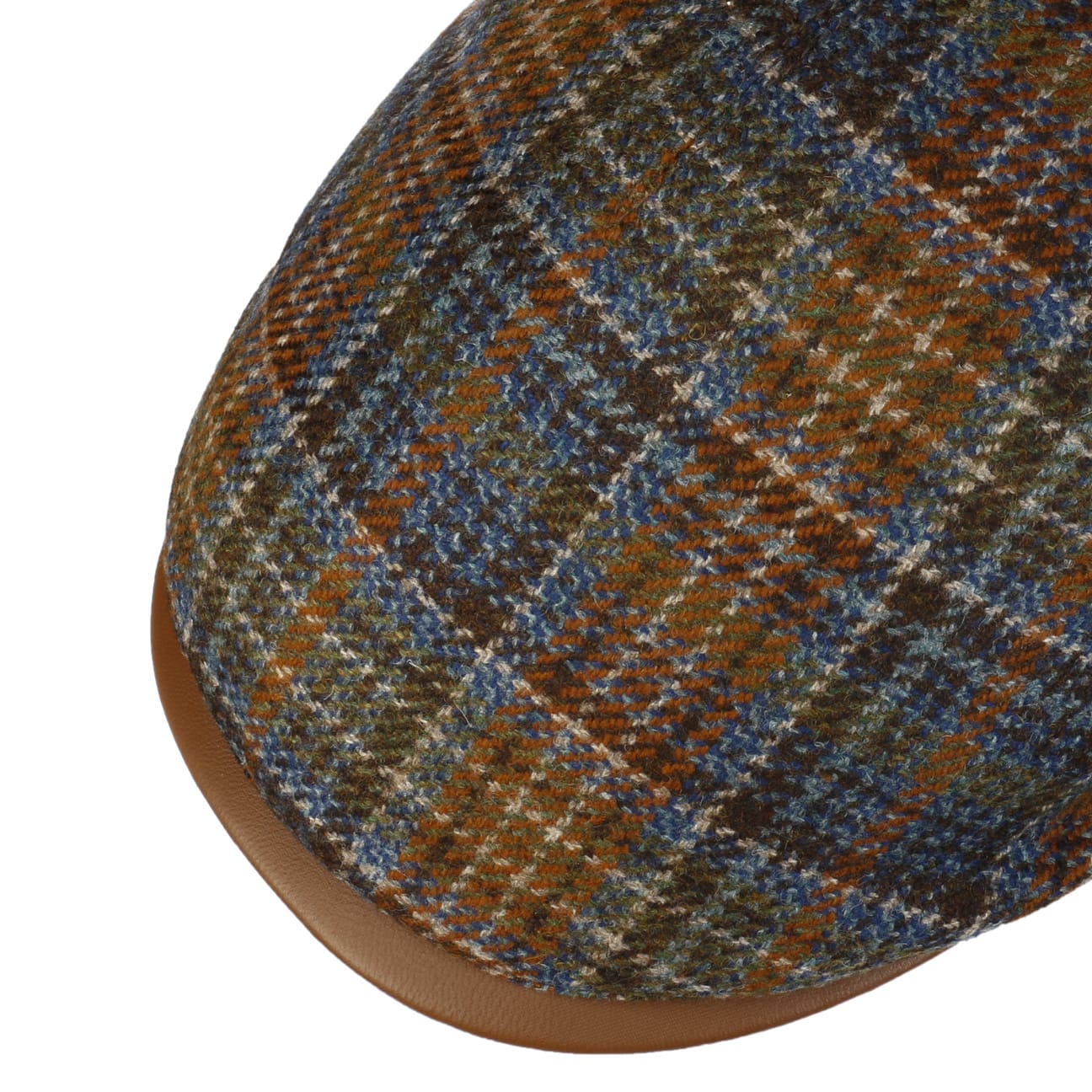 Marzio New Check Flat Cap Zechbauer braun 3