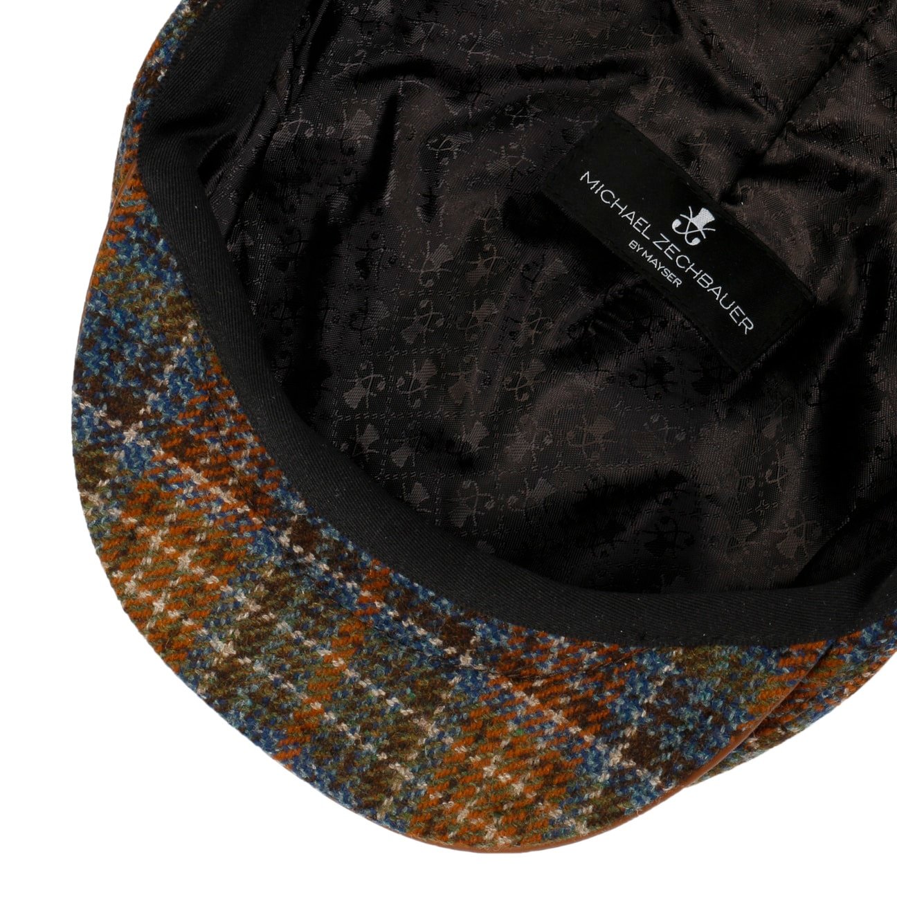 Marzio New Check Flat Cap Zechbauer braun 4