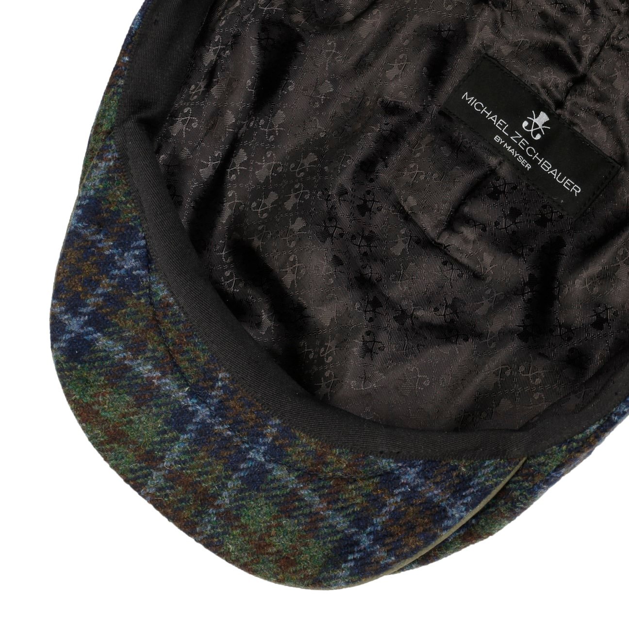 Marzio New Check Flat Cap Zechbauer oliv 8