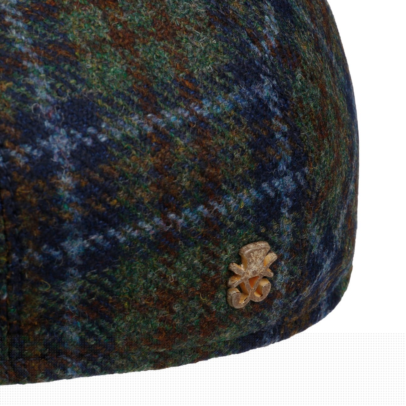 Marzio New Check Flat Cap Zechbauer oliv 9
