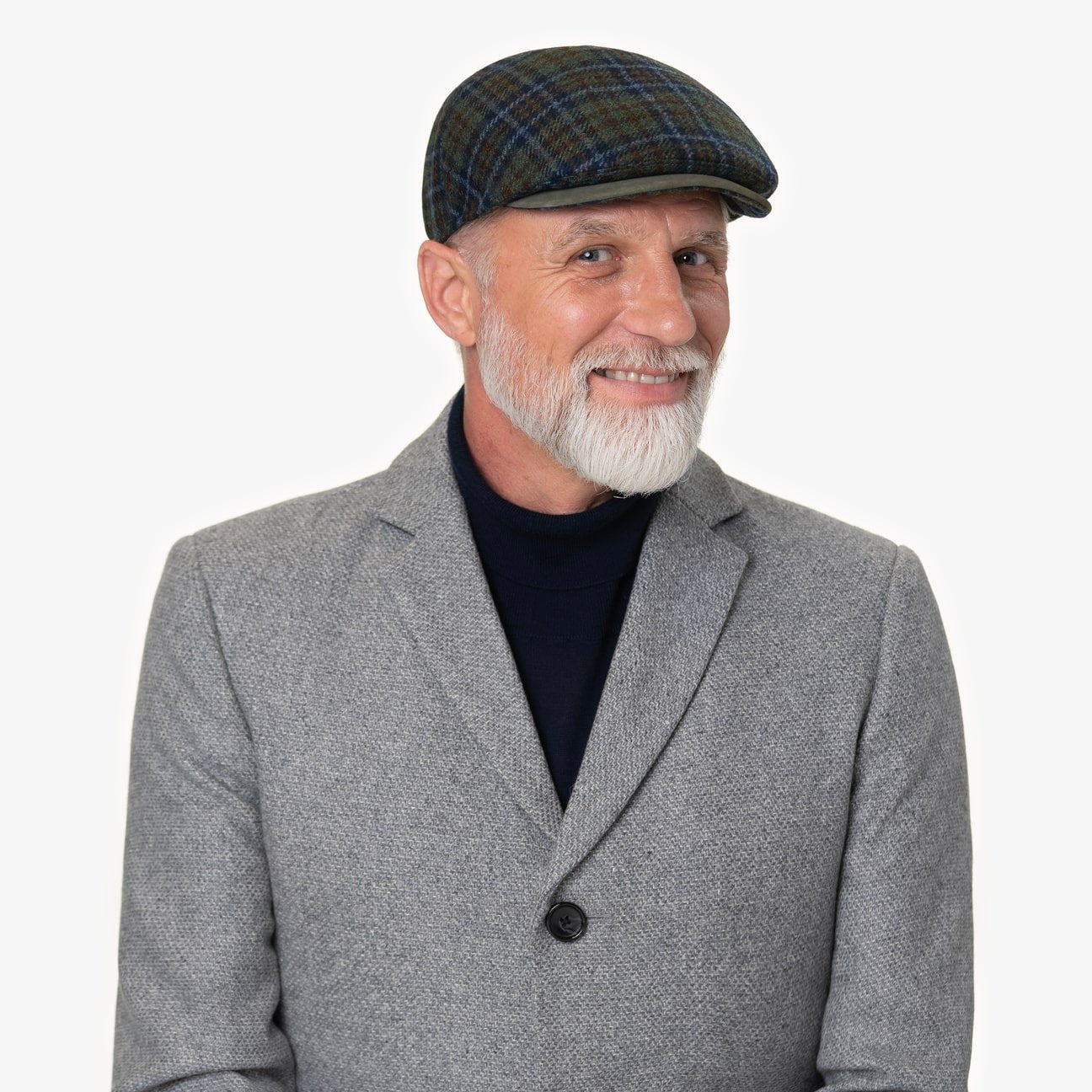 Marzio New Check Flat Cap Zechbauer Modell 1