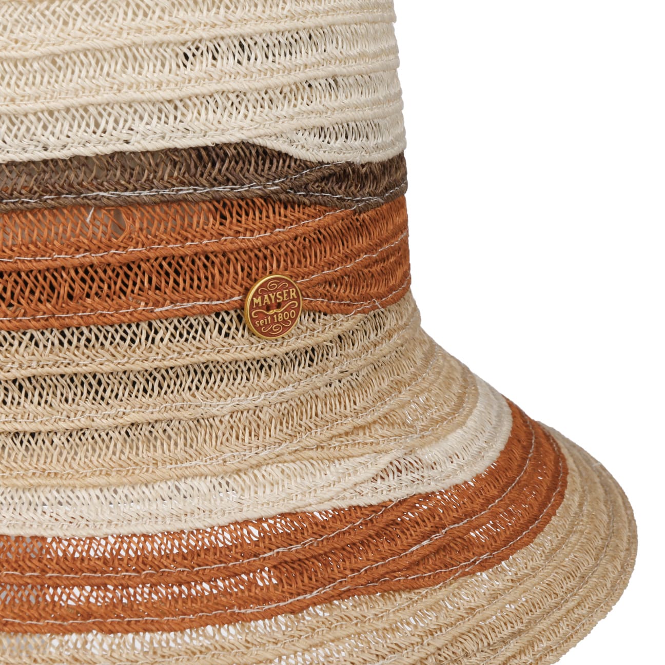 Chapeau en chanvre Noela Quattrocolor natur 9