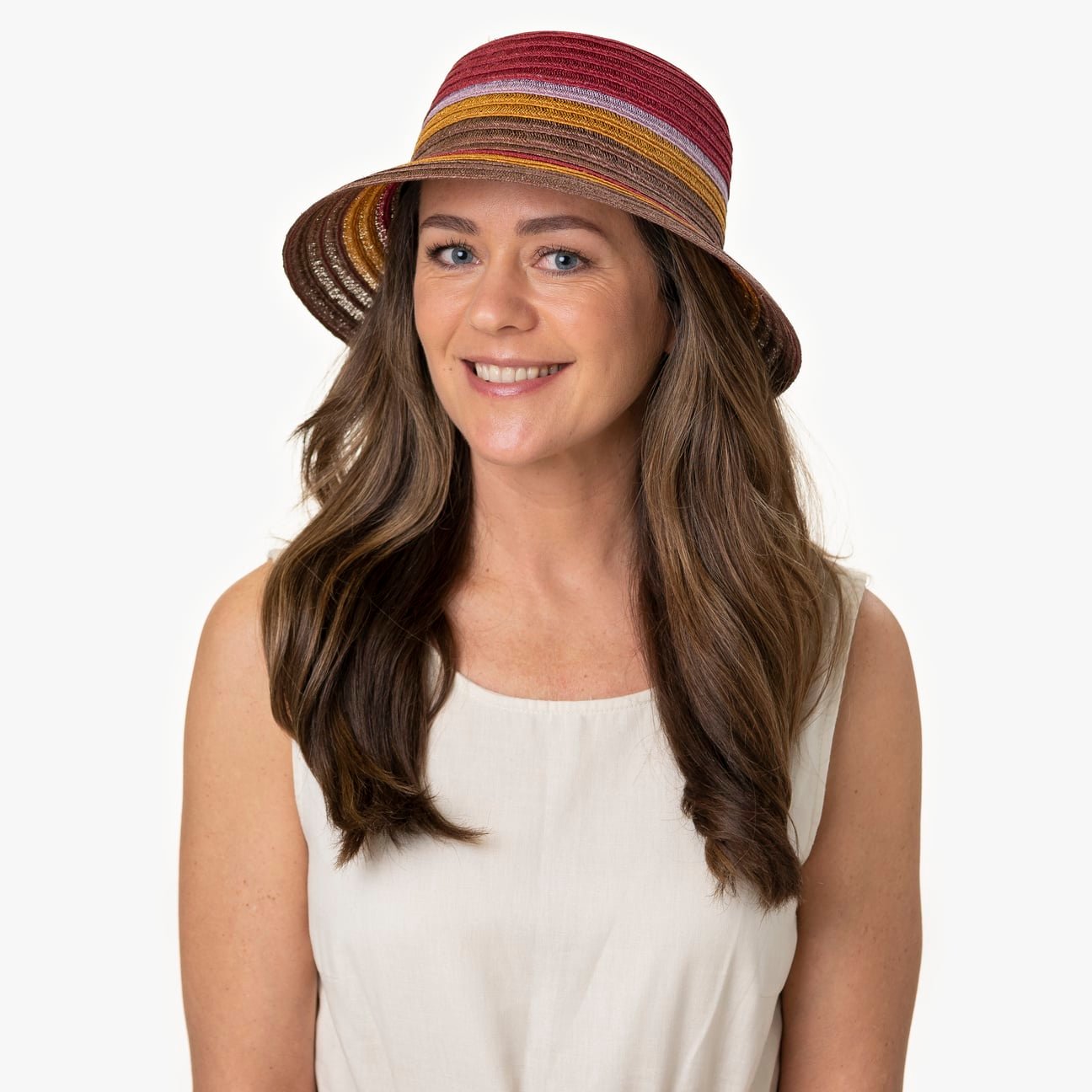 Chapeau en chanvre Noela Quattrocolor Modell 1