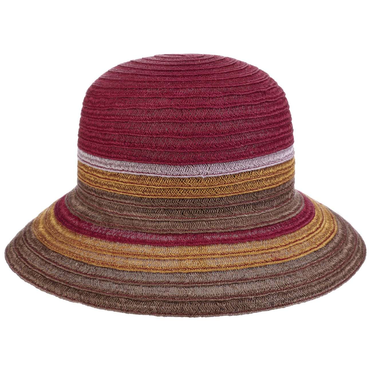 Chapeau en chanvre Noela Quattrocolor bordeaux 2
