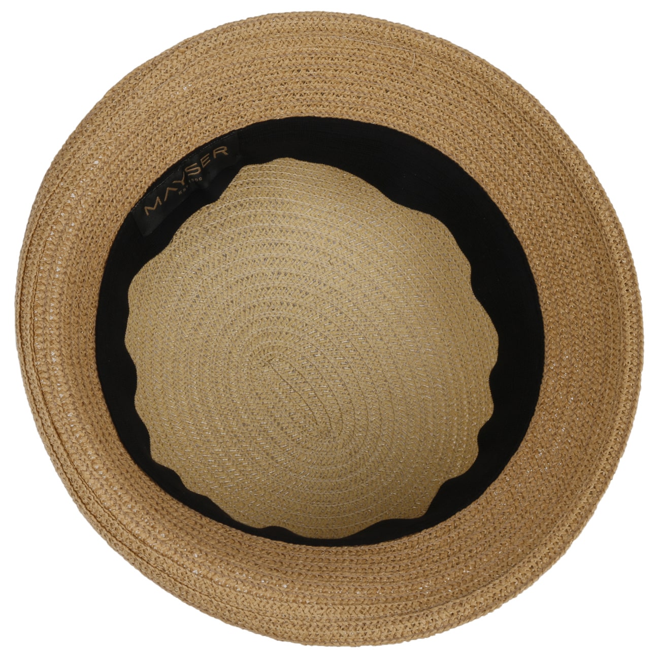 Nanni Twotone Strohhut beige 4