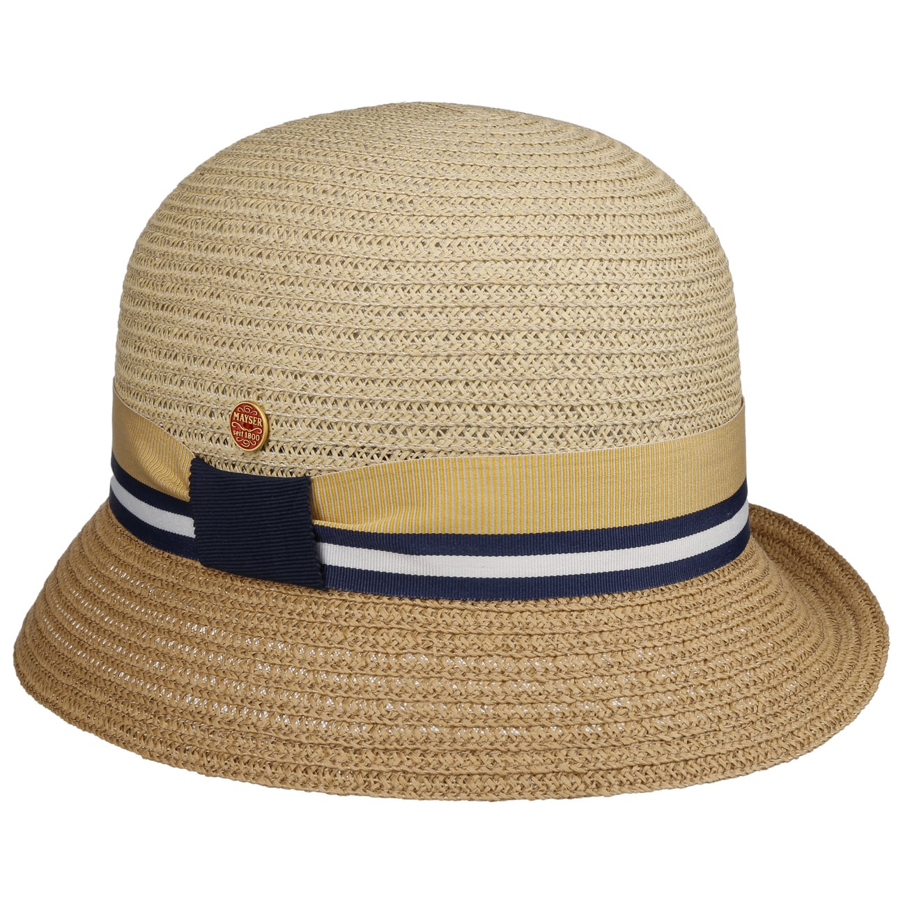 Nanni Twotone Strohhut beige 2