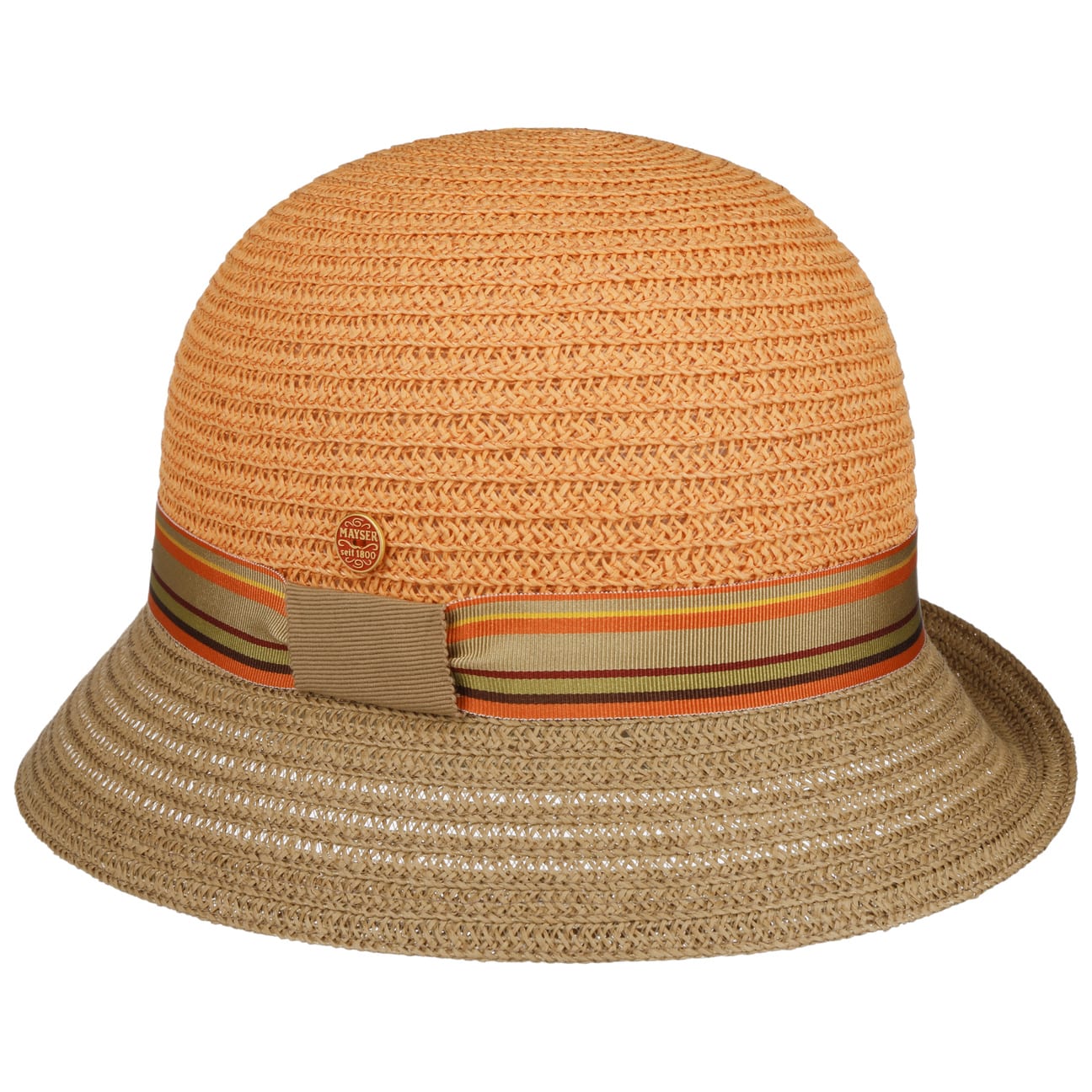 Nanni Twotone Strohhut orange 10