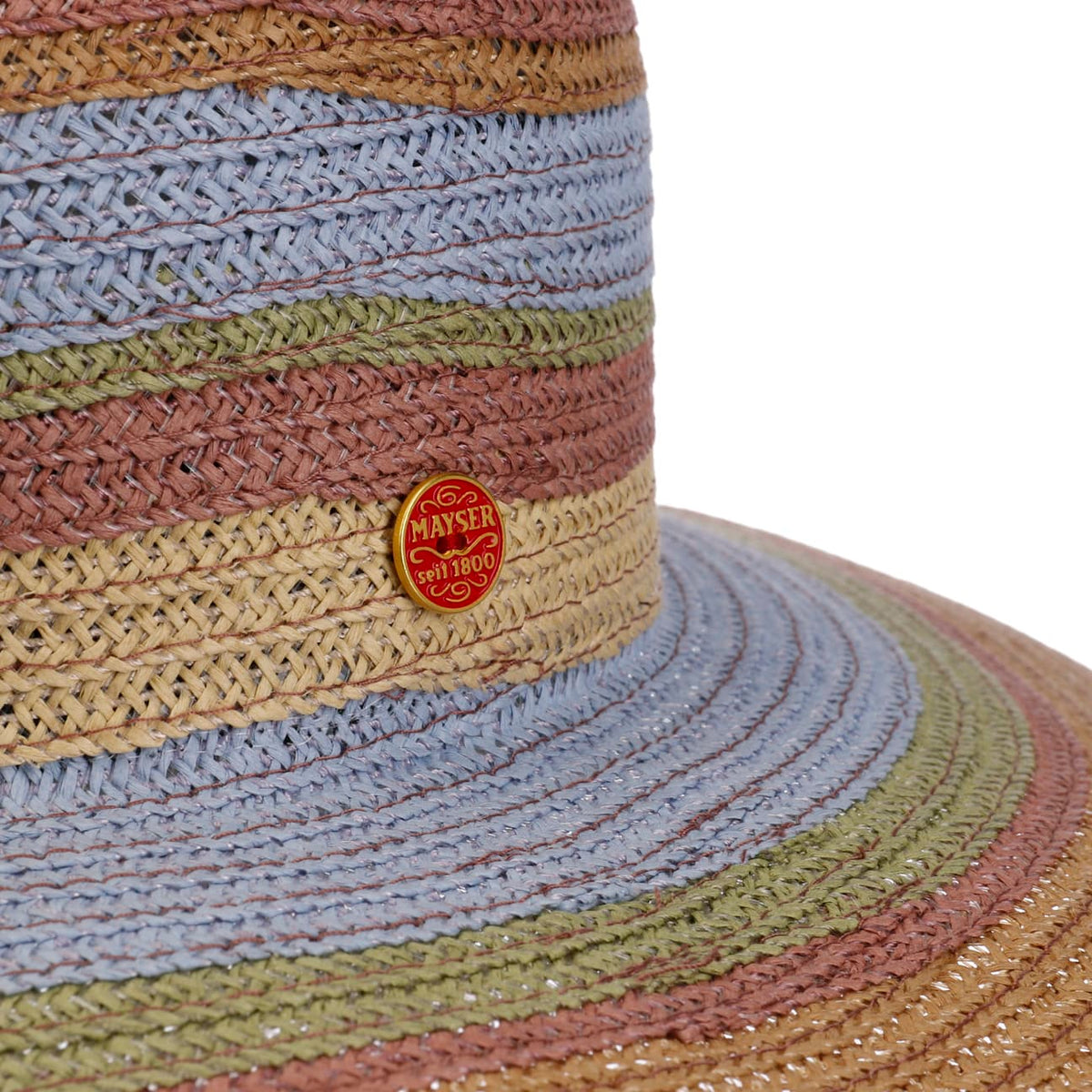 Janel Multicolour Floppy-Hatt bunt 5