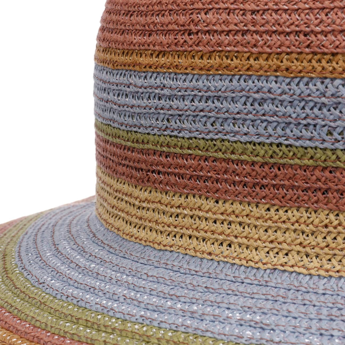 Janel Multicolour Floppy-Hatt bunt 6