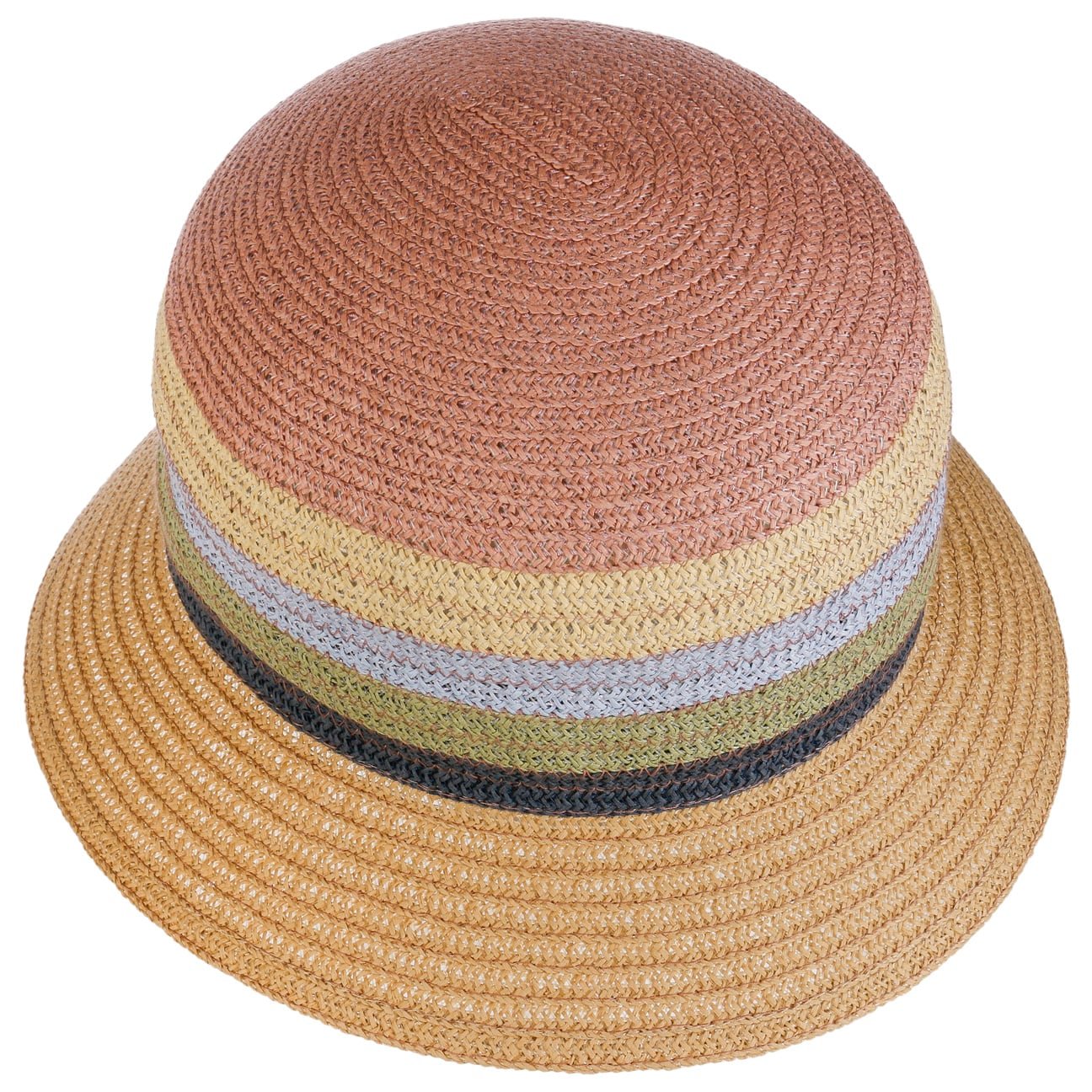 Susanne Multicolour Strohhut natur 7