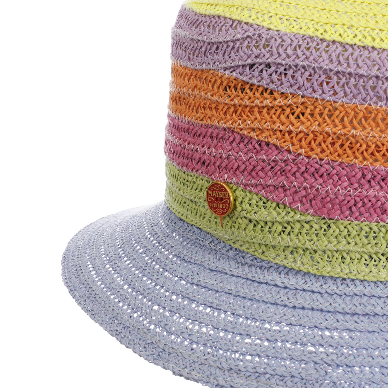 Susanne Multicolour Strohhut bunt 5
