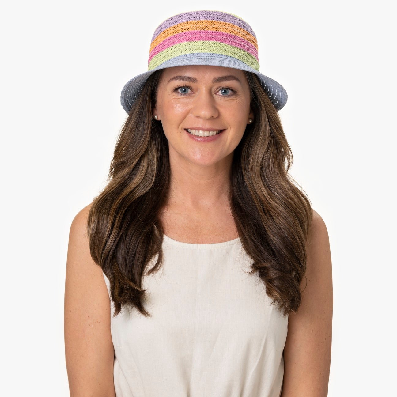 Susanne Multicolour Strohhut Modell 1