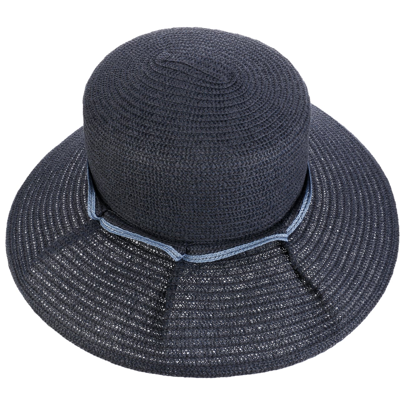 Noreen Stråhatt dunkelblau 3