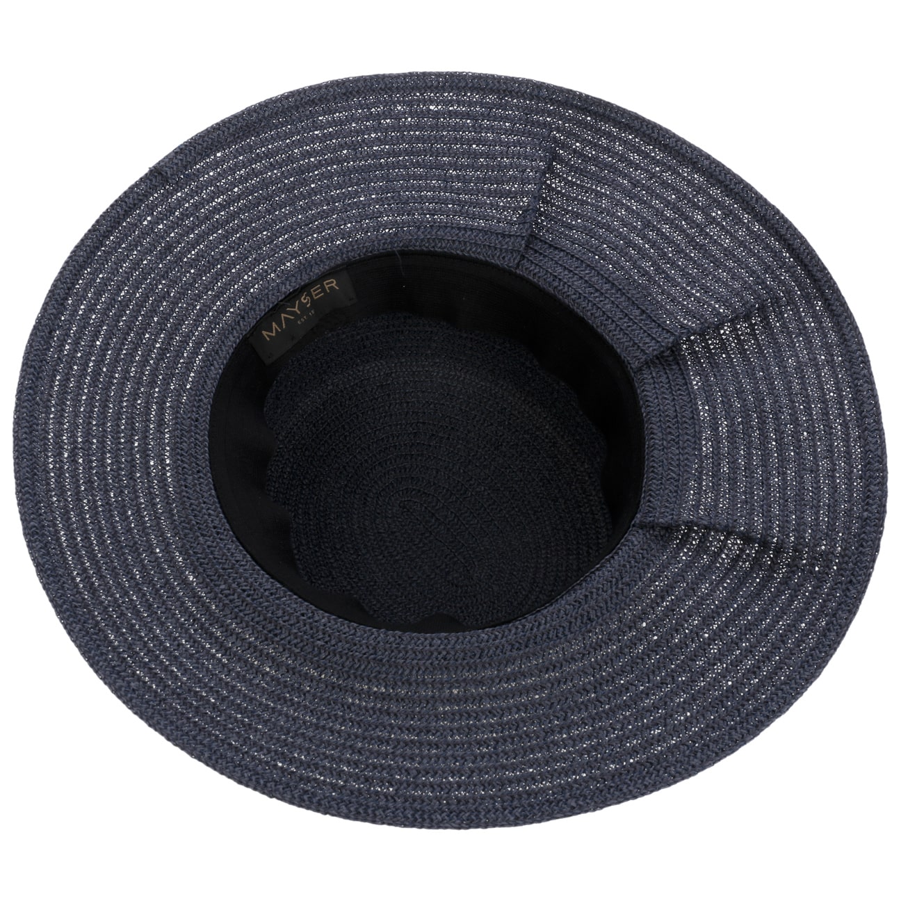 Noreen Stråhatt dunkelblau 4