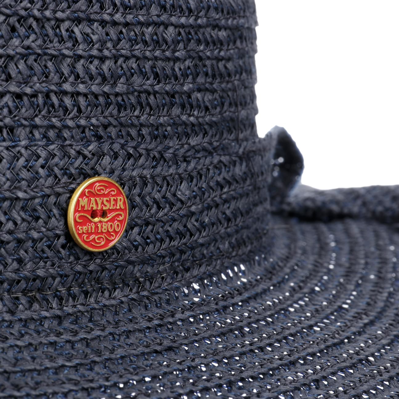 Noreen Stråhatt dunkelblau 5