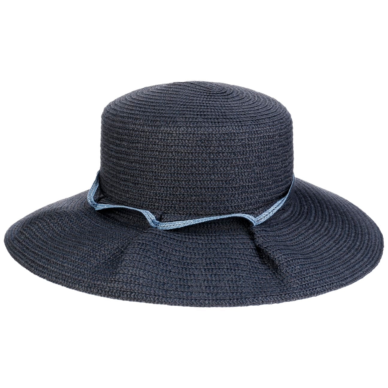Noreen Straw Hat dunkelblau 2