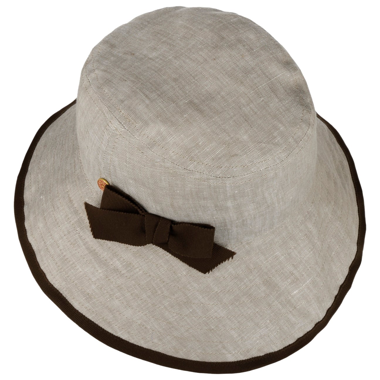 Enna Melange Damehatt hellbeige 3