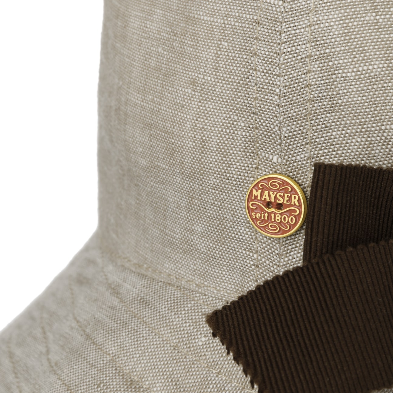 Enna Melange Damehatt hellbeige 5