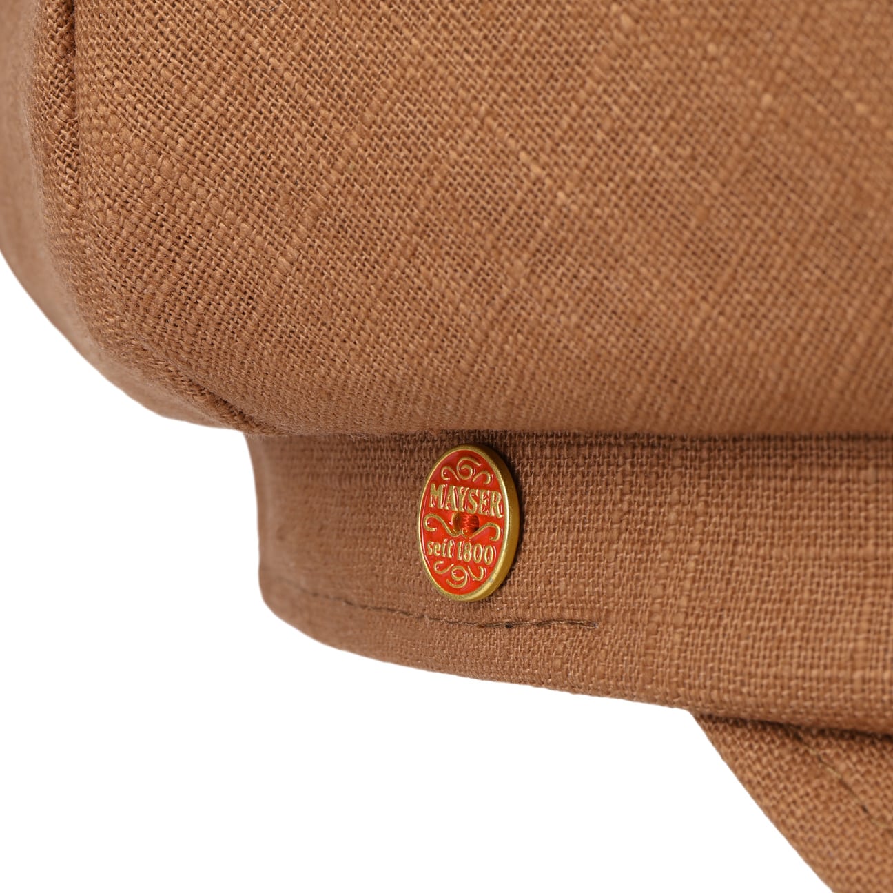 Berretto Newsboy Antje Light braun 5