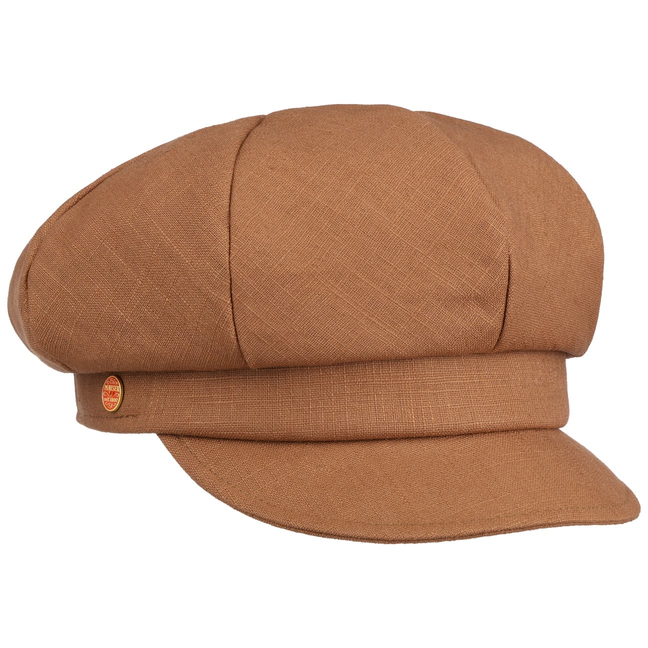 Berretto Newsboy Antje Light braun 2