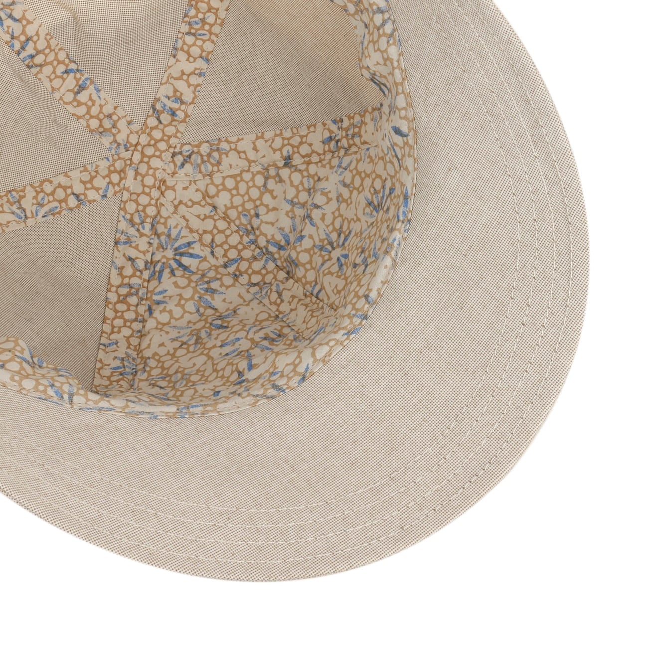 Cappellino con Protezione UV Uni Damen hellbeige 4