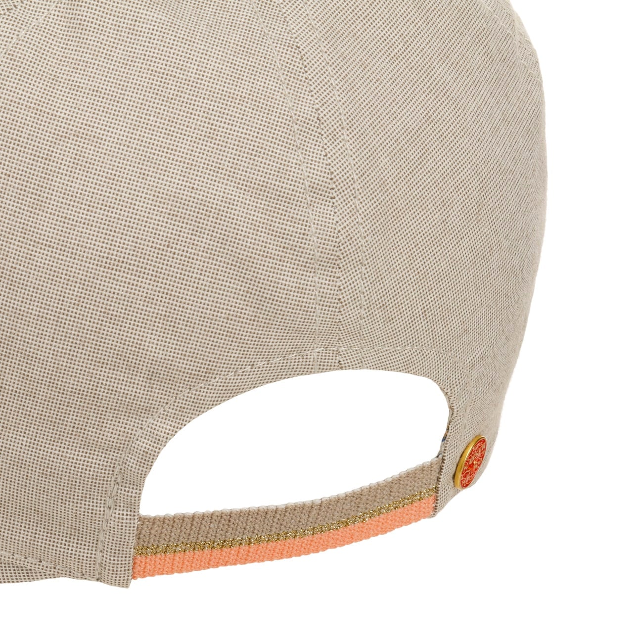 Cappellino con Protezione UV Uni Damen hellbeige 5