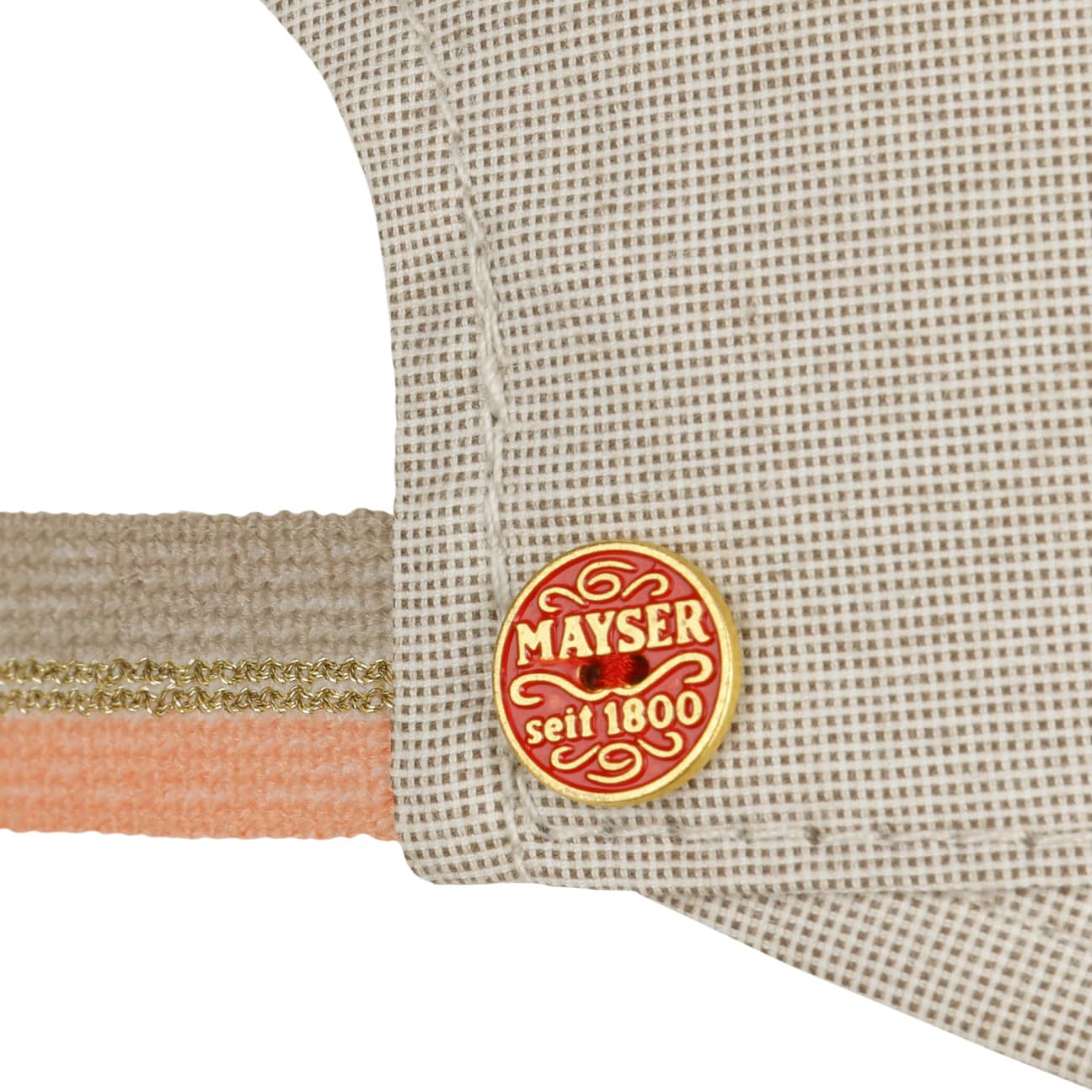Cappellino con Protezione UV Uni Damen hellbeige 6