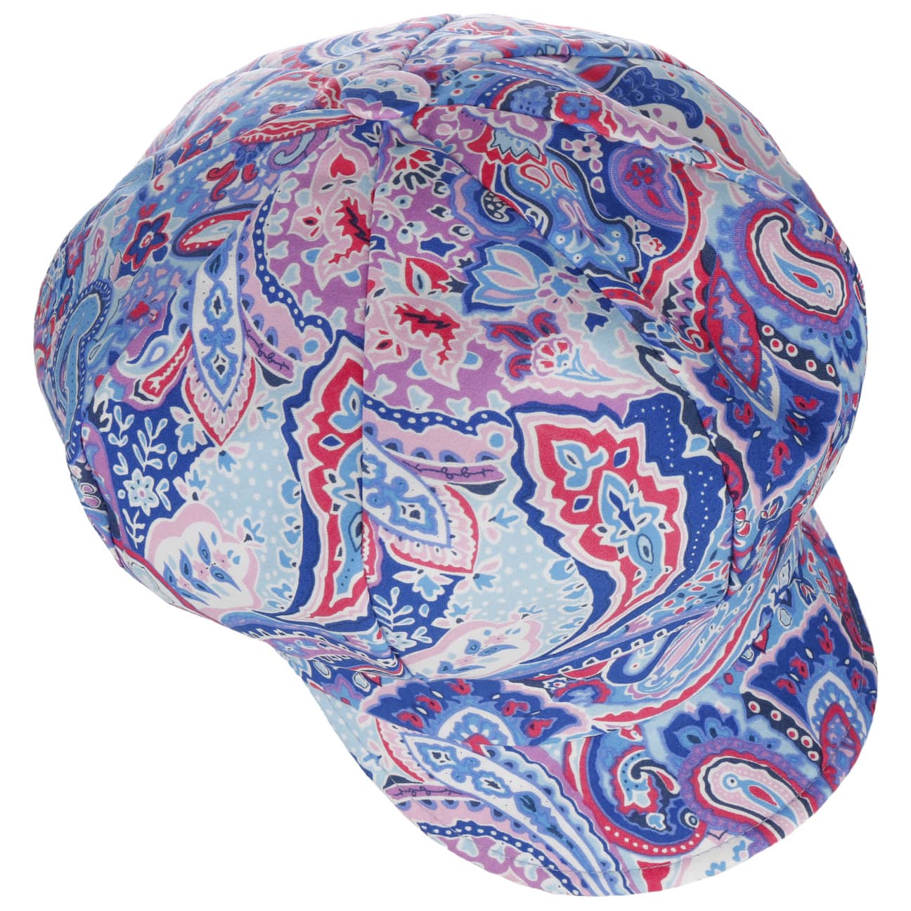 Casquette Gavroche Camilla Paisley blau 3